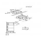 Electrolux ECC83443CZ, Integroitavat kodinkoneet , Keittotasot, Liesitaso tuuletinyhdistelmä, Induktiotasot 